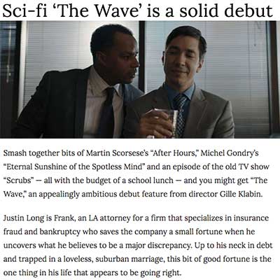Sci-fi ‘The Wave’ is a solid debut
