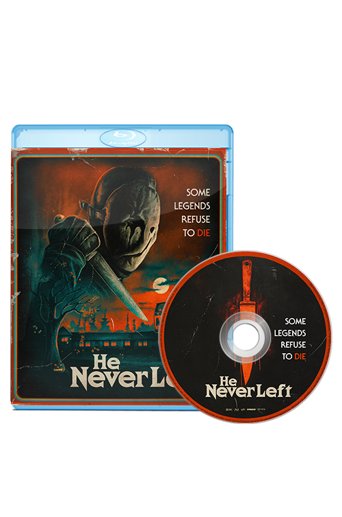 He Never Left Blu-ray