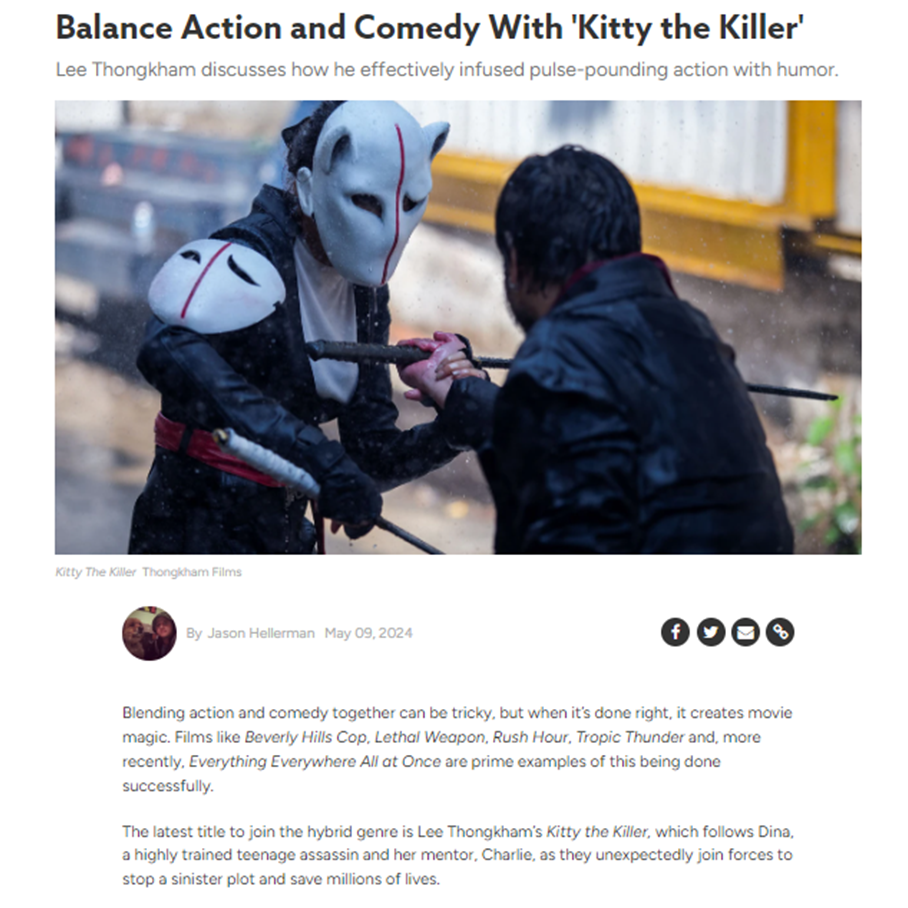 Balance Action and Comedy With 'Kitty the Killer'