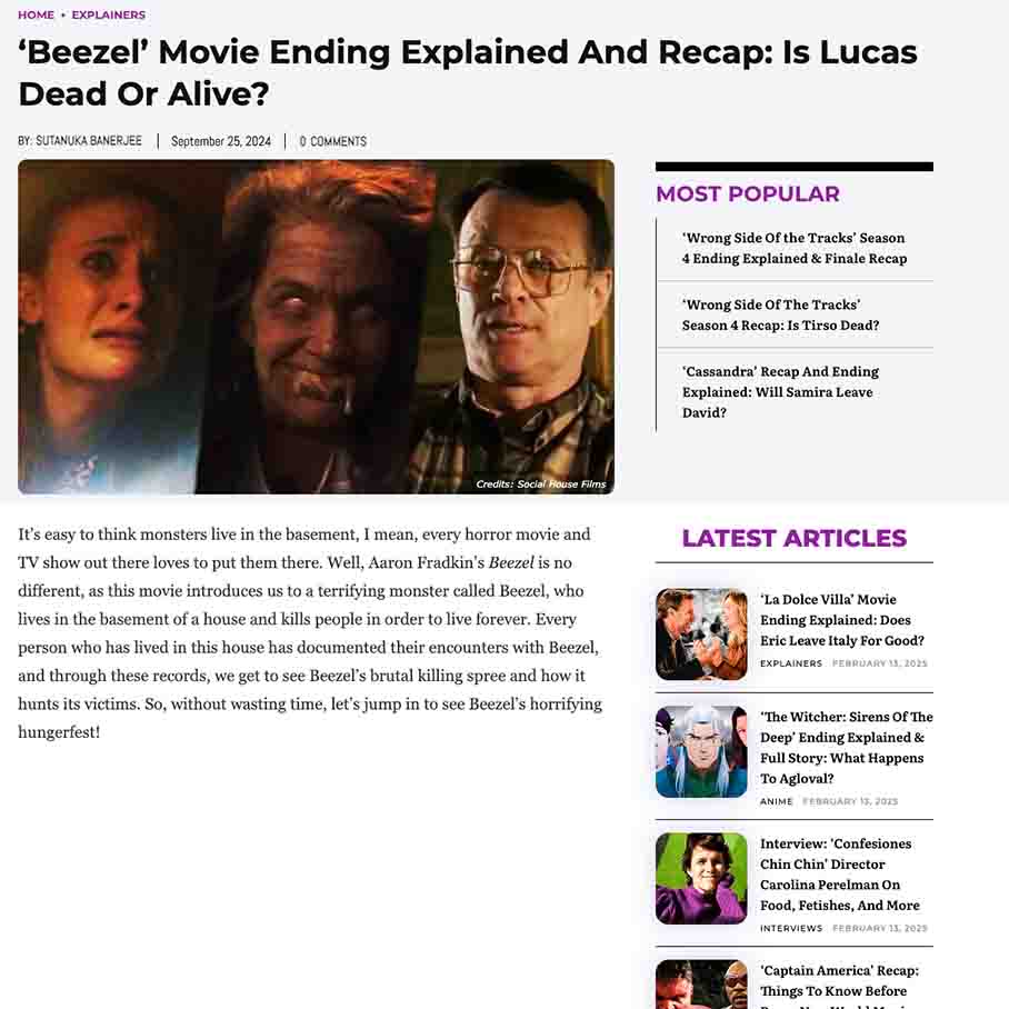 ‘Beezel’ Movie Ending Explained And Recap: Is Lucas Dead Or Alive?