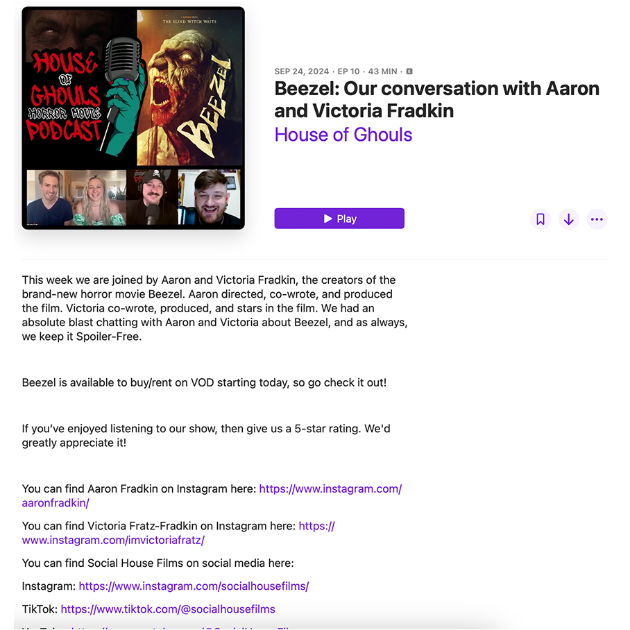 Beezel: Our conversation with Aaron and Victoria Fradkin