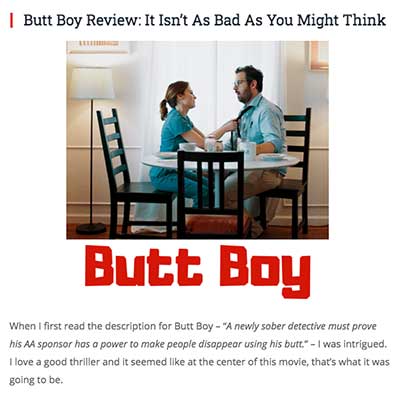 Butt Boy Review: It Isn’t As Bad As You Might Think
