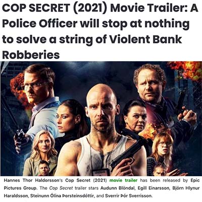 COP SECRET (2021) Movie Trailer: A Police Officer will stop at nothing to solve a string of Violent Bank Robberies