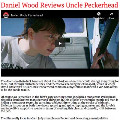 Daniel Wood Reviews Uncle Peckerhead