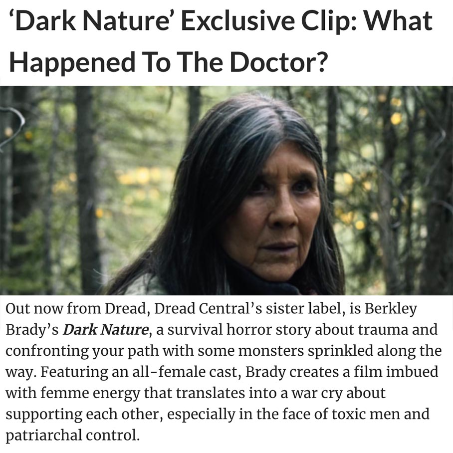 ‘Dark Nature’ Exclusive Clip: What Happened To The Doctor?