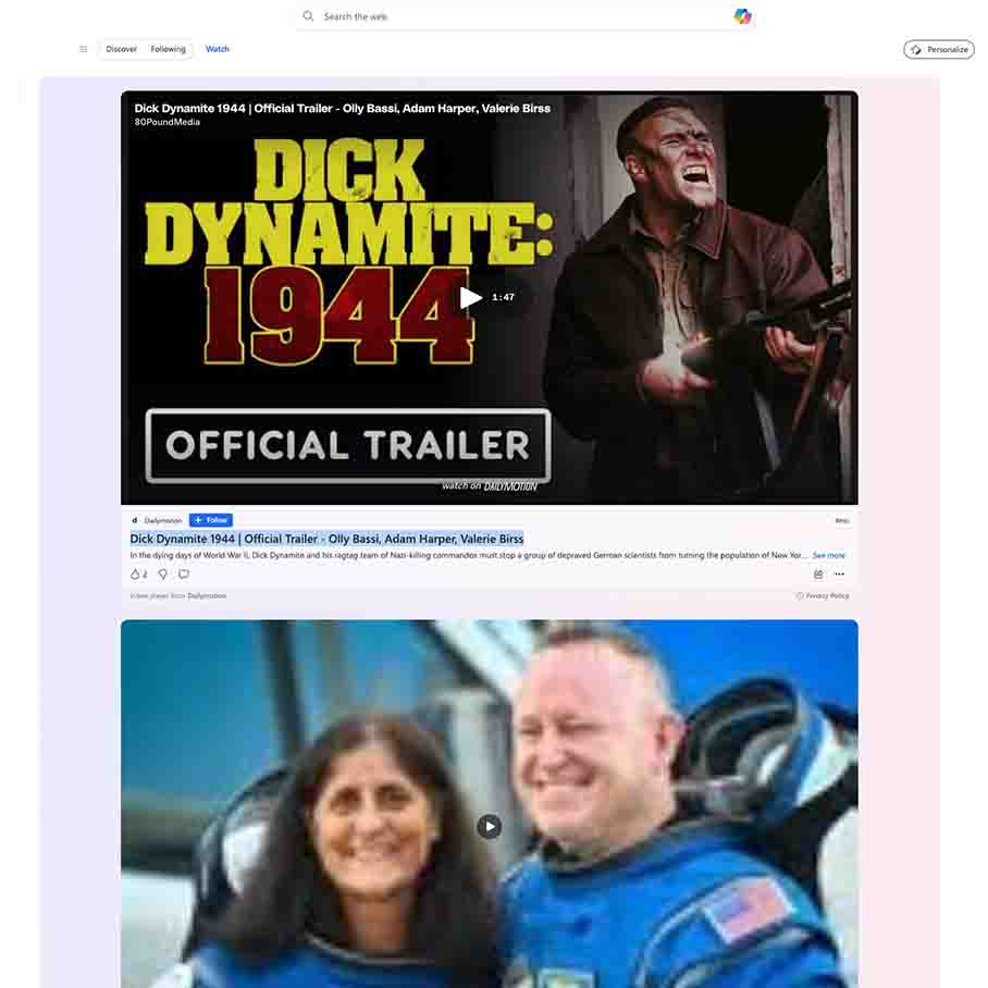 Dick Dynamite 1944 | Official Trailer - Olly Bassi, Adam Harper, Valerie Birss