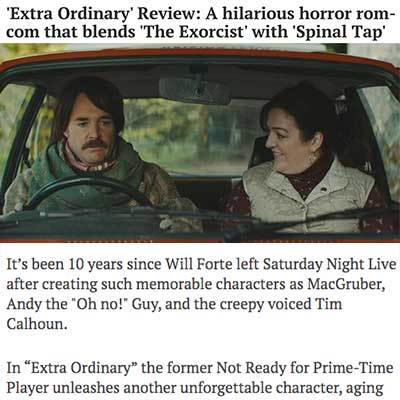'Extra Ordinary' Review: A hilarious horror rom-com that blends 'The Exorcist' with 'Spinal Tap'