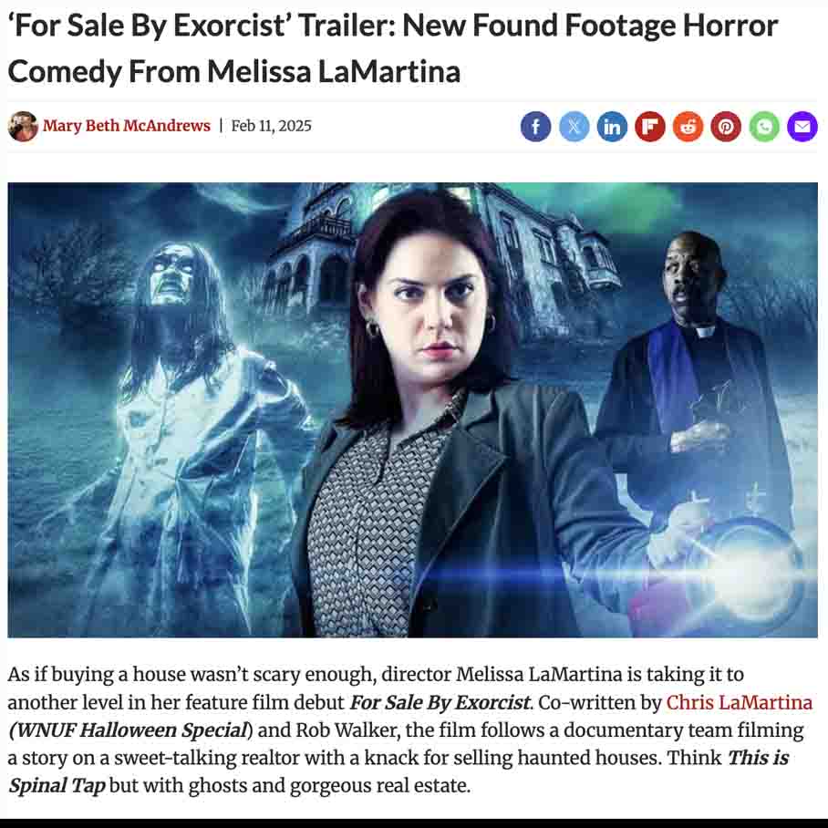 ‘For Sale By Exorcist’ Trailer: New Found Footage Horror Comedy From Melissa LaMartina