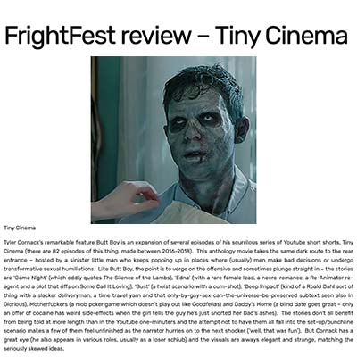 FrightFest review – Tiny Cinema