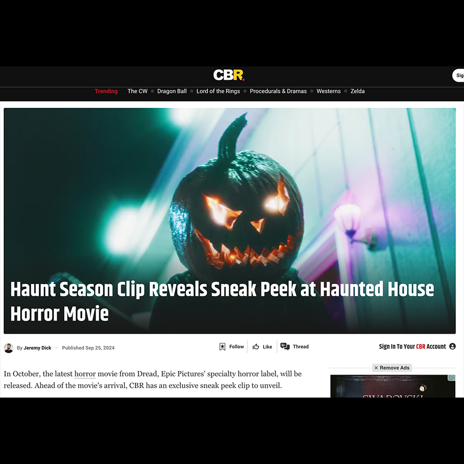 Haunt Season Clip Reveals Sneak Peek at Haunted House Horror Movie