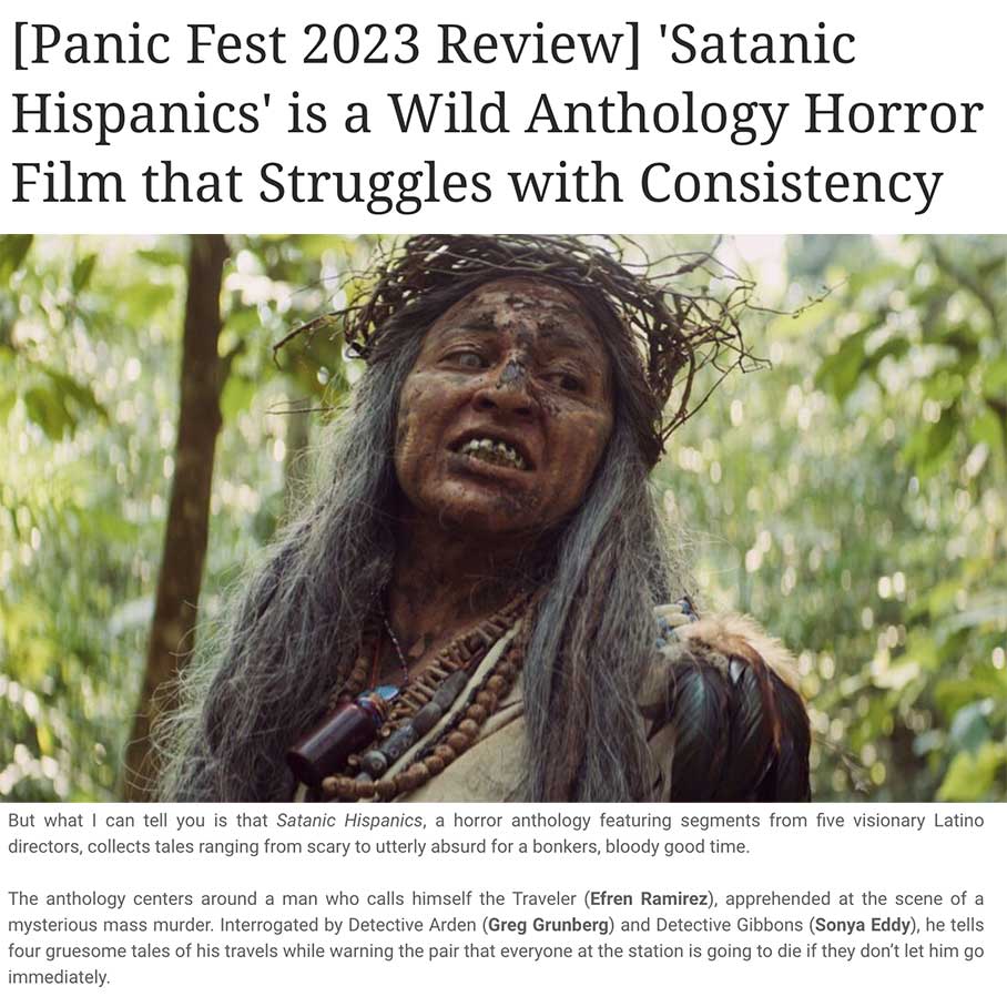  [Panic Fest 2023 Review] 'Satanic Hispanics' is a Wild Anthology Horror Film that Struggles with Consistency