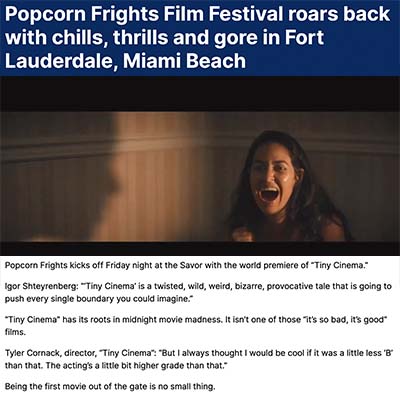 Popcorn Frights Film Festival roars back with chills, thrills and gore in Fort Lauderdale, Miami Beach