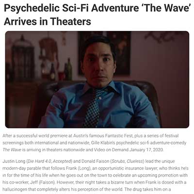 Psychedelic Sci-Fi Adventure ‘The Wave’ Arrives in Theaters