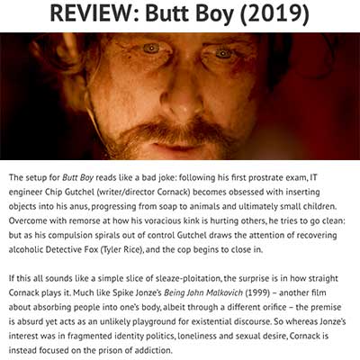 REVIEW: Butt Boy (2019)