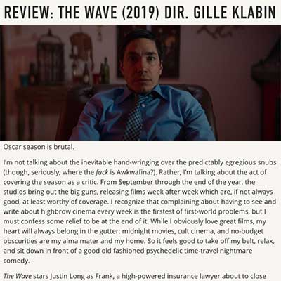 REVIEW: THE WAVE (2019) DIR. GILLE KLABIN