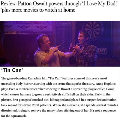 Review: Patton Oswalt powers through ‘I Love My Dad,’ ‘plus more movies to watch at home