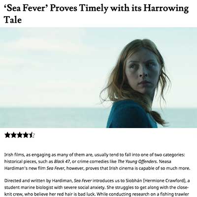 ‘Sea Fever’ Proves Timely with its Harrowing Tale