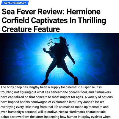 Sea Fever Review: Hermione Corfield Captivates In Thrilling Creature Feature