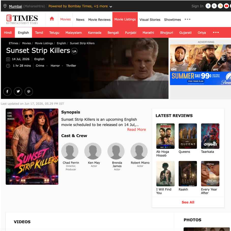 Sunset Strip Killers