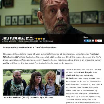 UNCLE PECKERHEAD (2020) - Movie Freak Review