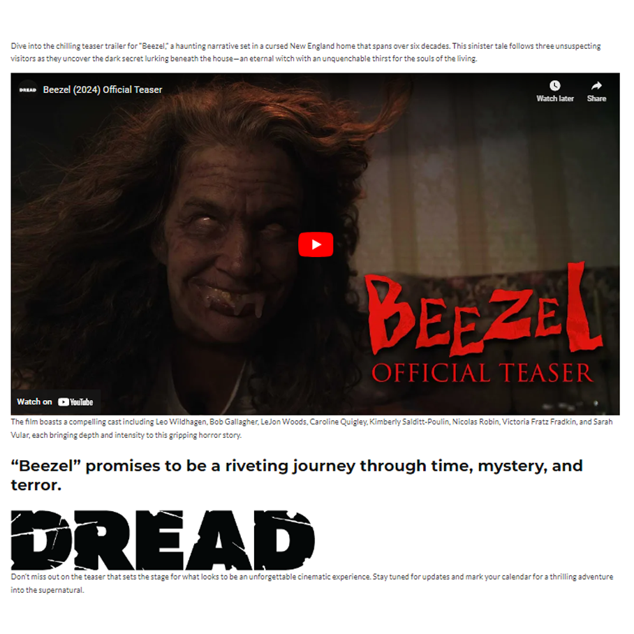 Unveiling the Mystery: Watch the Teaser Trailer for “Beezel”