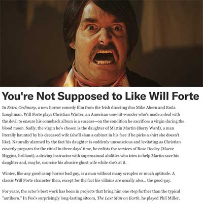 You're Not Supposed to Like Will Forte